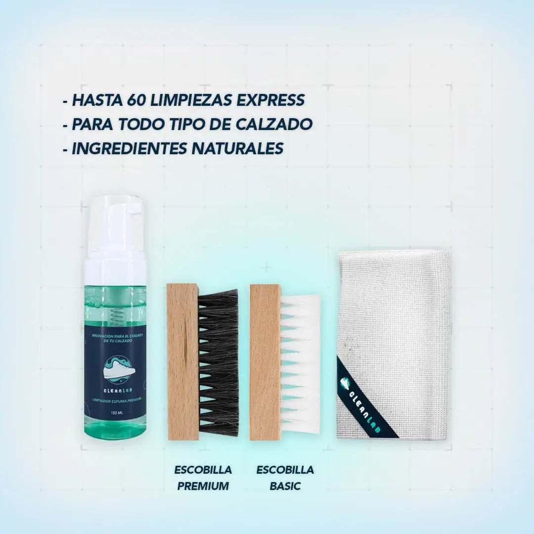 Foam Pack - Limpieza de Tenis - qué incluye