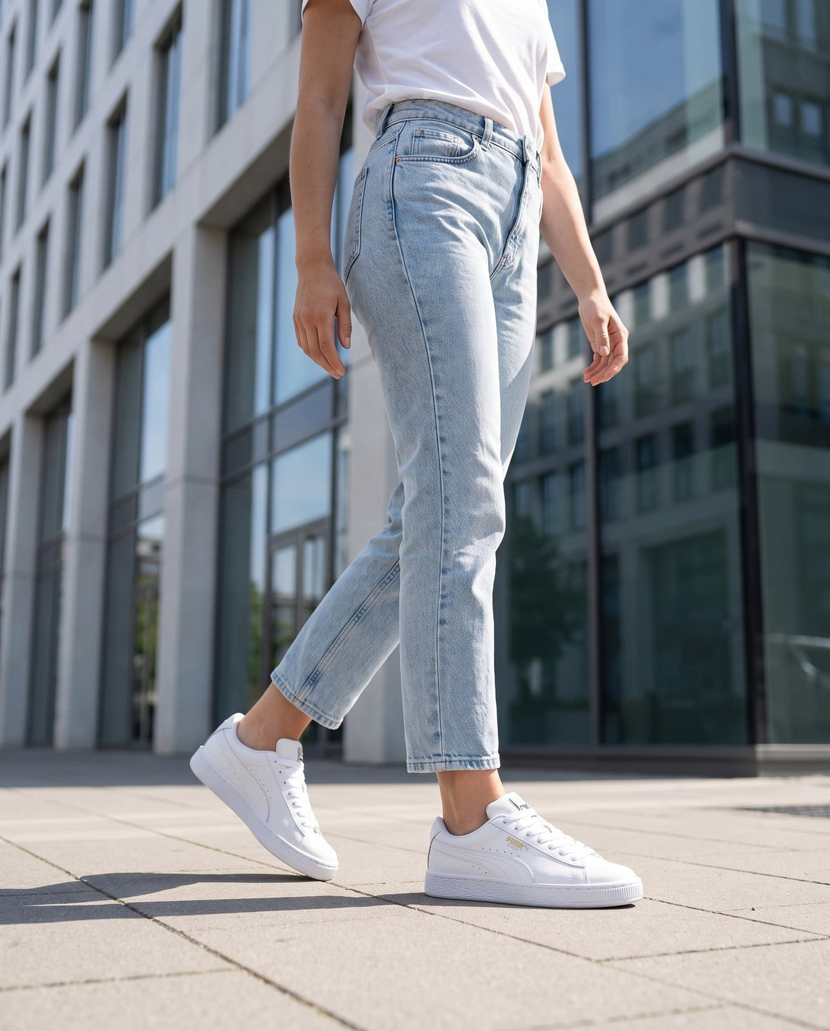 Puma Suede XL - life blanco mujer