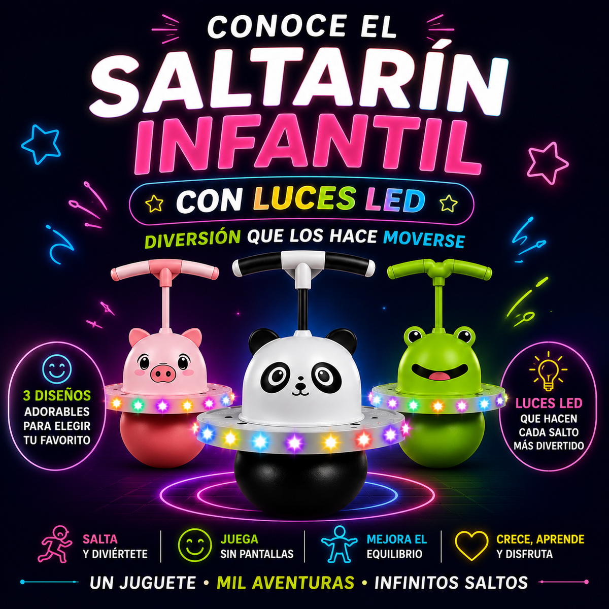 Saltarín LED 1