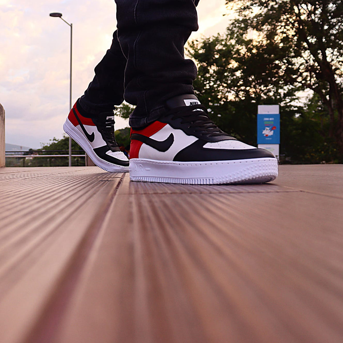 Tenis Force One Classic N002 - TRICOLOR