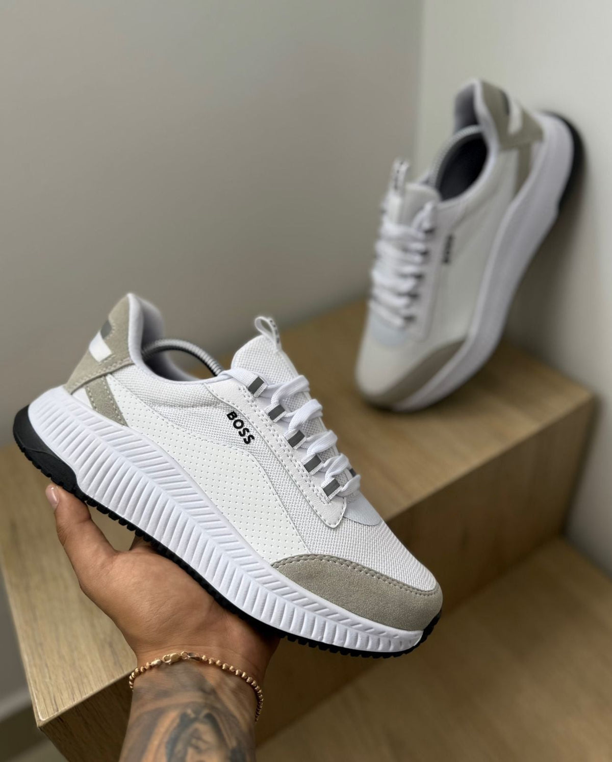 Tenis Hugo Boss para Caballero - Blanco