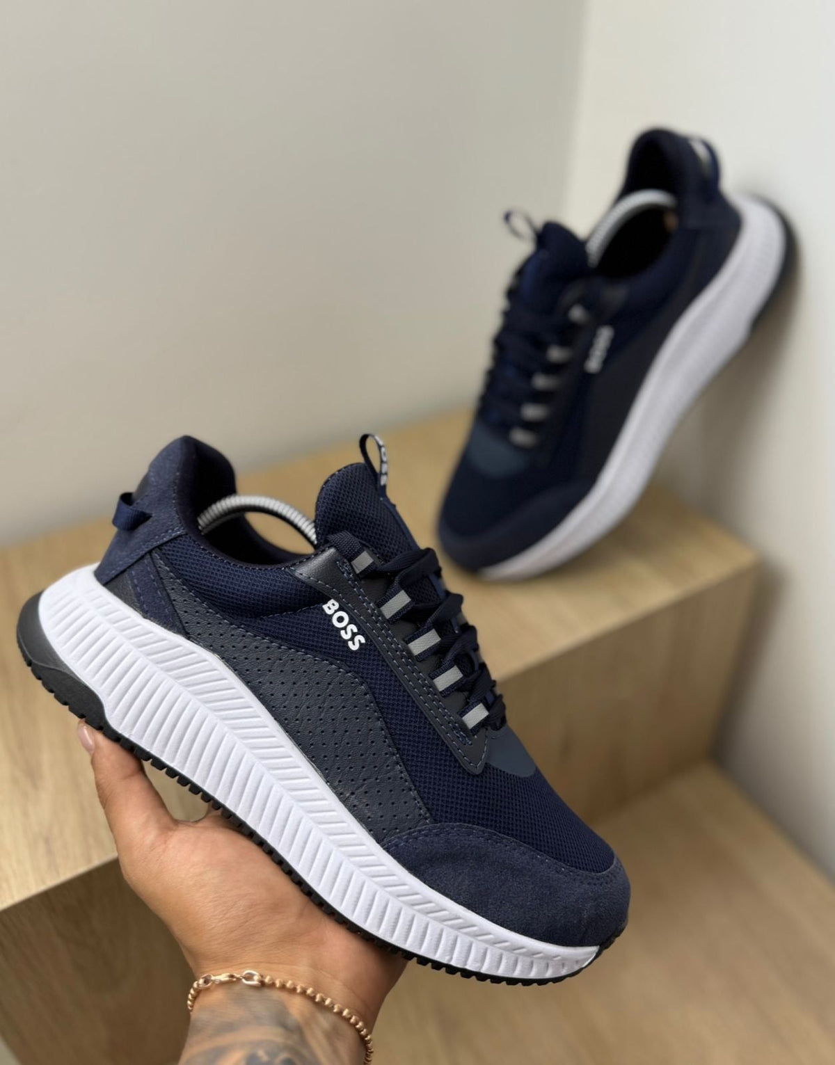 Tenis Hugo Boss para Caballero - Azul