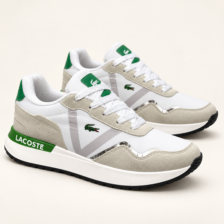 Tenis Lacoste Blanco Verde para Caballero