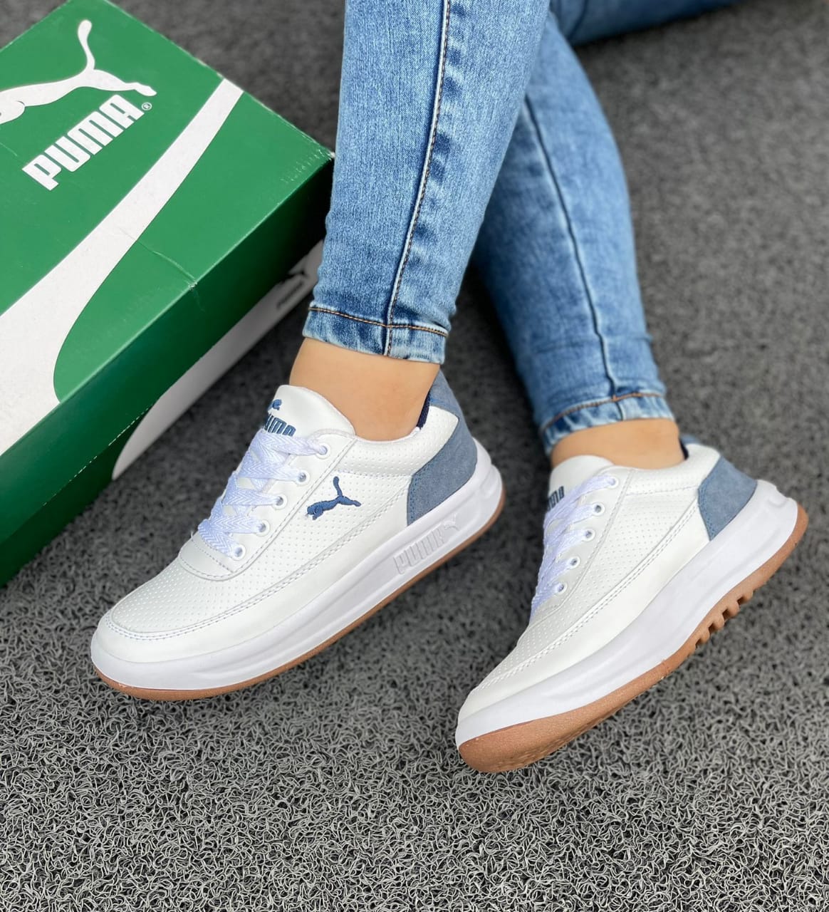 Tenis Puma California para Dama - AZUL